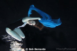 Liz in Blue by Bob Bernardo 